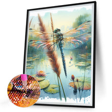 Load image into Gallery viewer, Diamond Painting - Full Round - Dragonfly (30*40CM)