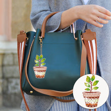 Load image into Gallery viewer, 8Pcs Double Sided Special Shaped Cartoon Diamond Painting Keychain for Beginners