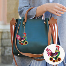 Load image into Gallery viewer, 8Pcs Double Sided Special Shaped Cartoon Diamond Painting Keychain for Beginners