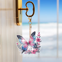 Load image into Gallery viewer, 8Pcs Double Sided Special Shaped Cartoon Diamond Painting Keychain for Beginners