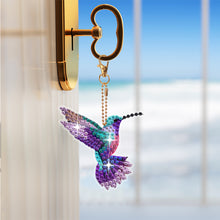 Load image into Gallery viewer, 8Pcs Double Sided Special Shaped Cartoon Diamond Painting Keychain for Beginners
