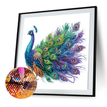 Load image into Gallery viewer, 4pcs Partial Special Diamond Painting Set - Peacock (30*30CM)