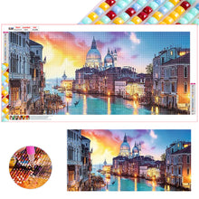 Load image into Gallery viewer, Diamond Painting - Full Square - Evening in Venice (80*40CM)