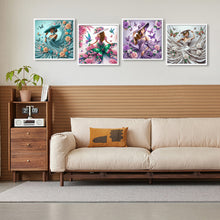 Load image into Gallery viewer, 4pcs Partial Special Diamond Painting Set - Lady (30*30CM)