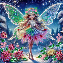 Load image into Gallery viewer, 4pcs Partial Special Diamond Painting Set - Elf girl (30*30CM)