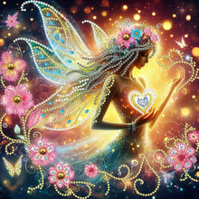 Load image into Gallery viewer, 4pcs Partial Special Diamond Painting Set - Elf girl (30*30CM)
