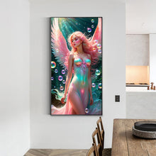 Load image into Gallery viewer, Diamond Painting - Full Round - Pink wing girl (40*70CM)