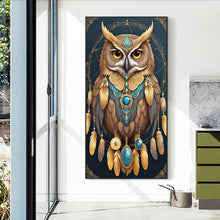 Load image into Gallery viewer, Diamond Painting - Full Round - Owl (40*70CM)