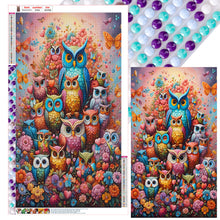 Load image into Gallery viewer, Diamond Painting - Full Round - Owl (40*70CM)