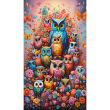 Load image into Gallery viewer, Diamond Painting - Full Round - Owl (40*70CM)