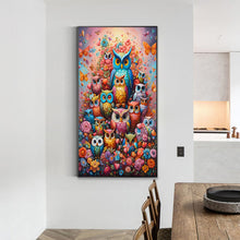 Load image into Gallery viewer, Diamond Painting - Full Round - Owl (40*70CM)
