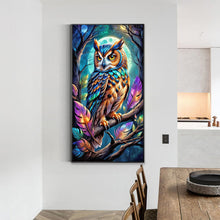 Load image into Gallery viewer, Diamond Painting - Full Round - Owl (40*70CM)