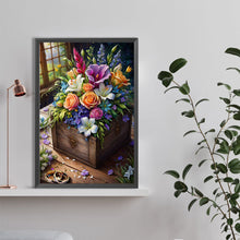 Load image into Gallery viewer, Diamond Painting - Full Round - Flower box (40*60CM)