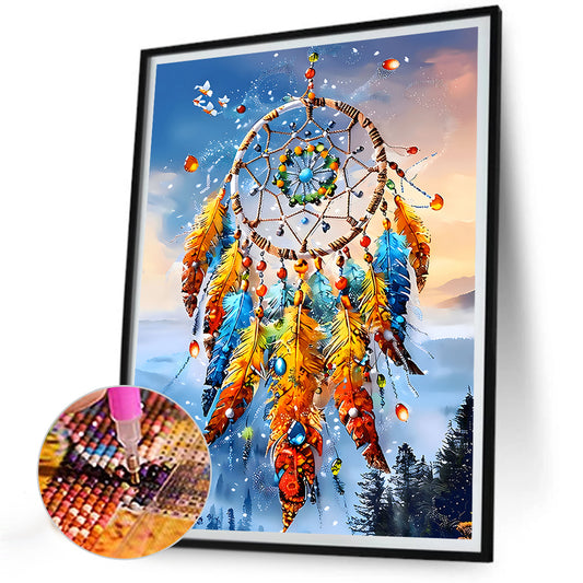 Diamond Painting - Full Round - Dream catcher (30*40CM)
