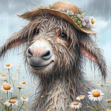 Load image into Gallery viewer, Diamond Painting - Full Round - Garden donkey (30*30CM)