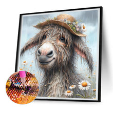 Load image into Gallery viewer, Diamond Painting - Full Round - Garden donkey (30*30CM)