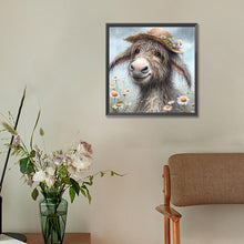 Load image into Gallery viewer, Diamond Painting - Full Round - Garden donkey (30*30CM)