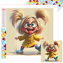 Load image into Gallery viewer, Diamond Painting - Full Square - Funny girl (30*30CM)