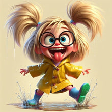 Load image into Gallery viewer, Diamond Painting - Full Square - Funny girl (30*30CM)