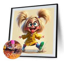 Load image into Gallery viewer, Diamond Painting - Full Square - Funny girl (30*30CM)