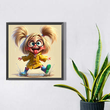 Load image into Gallery viewer, Diamond Painting - Full Square - Funny girl (30*30CM)