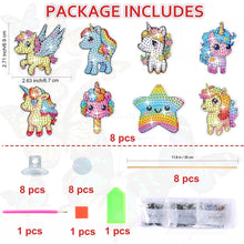 Load image into Gallery viewer, Cartoon Horse Garden Stake Animal Diamond Art Craft Kits Craft Supplies
