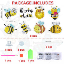 Load image into Gallery viewer, Cartoon Bee Garden Stake Animal Diamond Painting Art Craft Kits Craft Supplies