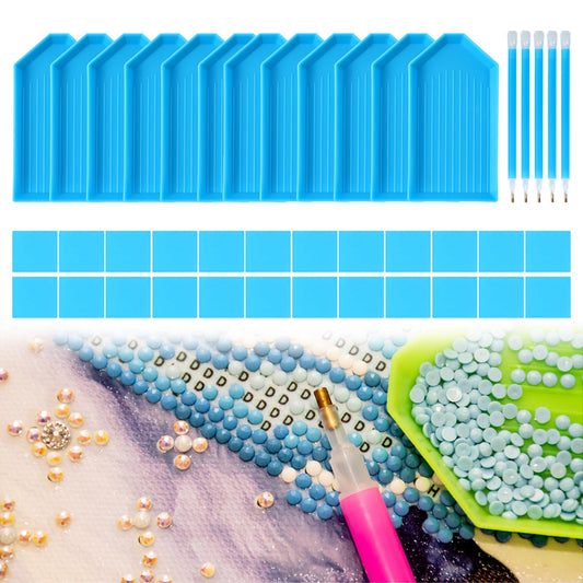 39pcs Diamond Painting Tools Set Diamond Painting Accessories Art Craft Supplies