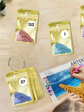 Load image into Gallery viewer, 200Pcs DIY Square Round Drill Bead Rhinestone Bag Diamond Painting Accessories