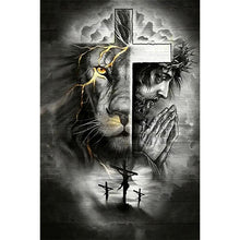 Load image into Gallery viewer, Diamond Painting - Full Round - Beasts and devout believers (40*60CM)