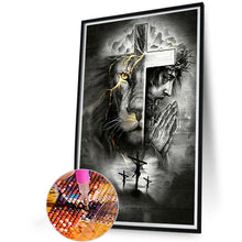 Load image into Gallery viewer, Diamond Painting - Full Round - Beasts and devout believers (40*60CM)