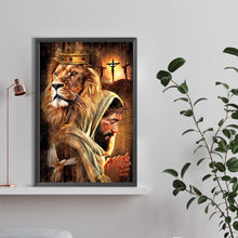 Load image into Gallery viewer, Diamond Painting - Full Round - Beasts and devout believers (40*60CM)