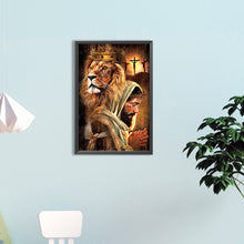 Load image into Gallery viewer, Diamond Painting - Full Round - Beasts and devout believers (40*60CM)
