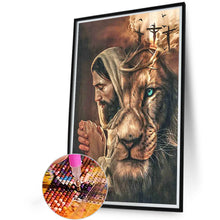 Load image into Gallery viewer, Diamond Painting - Full Round - Beasts and devout believers (40*60CM)
