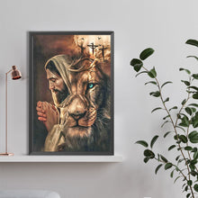 Load image into Gallery viewer, Diamond Painting - Full Round - Beasts and devout believers (40*60CM)