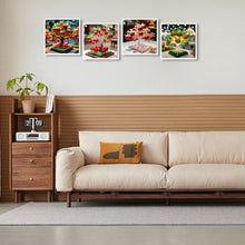 Load image into Gallery viewer, 4pcs Round Diamond Painting Set - Wealth apple tree (30*30CM)