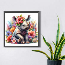 Load image into Gallery viewer, AB Diamond Painting - Full Square - rhino (40*40CM)