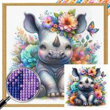 Load image into Gallery viewer, AB Diamond Painting - Full Square - rhino (40*40CM)