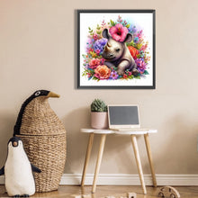 Load image into Gallery viewer, AB Diamond Painting - Full Square - rhino (40*40CM)