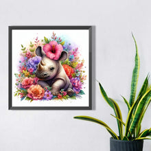 Load image into Gallery viewer, AB Diamond Painting - Full Square - rhino (40*40CM)