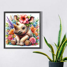 Load image into Gallery viewer, AB Diamond Painting - Full Square - rhino (40*40CM)