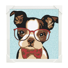 Load image into Gallery viewer, Diamond Painting - Full Crystal - Simple children's painting dog (15*15CM)