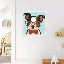 Load image into Gallery viewer, Diamond Painting - Full Crystal - Simple children's painting dog (15*15CM)