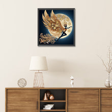 Load image into Gallery viewer, Diamond Painting - Partial Special Shaped - Gold foil fairy (30*30CM)