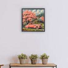 Load image into Gallery viewer, Diamond Painting - Full Round - Village classic car (30*30CM)