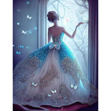 Load image into Gallery viewer, AB Diamond Painting - Full Round - Elegant princess back (50*65CM)