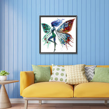 Load image into Gallery viewer, Diamond Painting - Partial Special Shaped - Winged fairy (30*30CM)