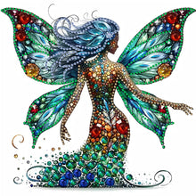 Load image into Gallery viewer, Diamond Painting - Partial Special Shaped - Winged fairy (30*30CM)