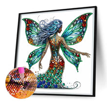 Load image into Gallery viewer, Diamond Painting - Partial Special Shaped - Winged fairy (30*30CM)