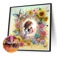 Load image into Gallery viewer, Diamond Painting - Partial Special Shaped - Picture in picture (30*30CM)